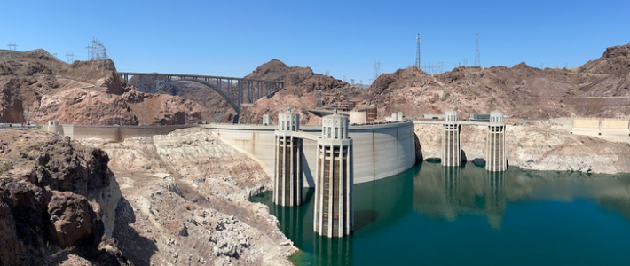 the dam